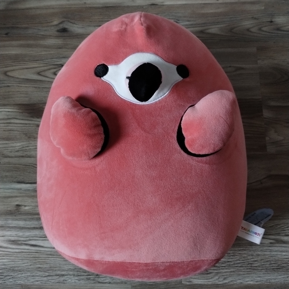 Flamingo Marshmallow Plushie 14"